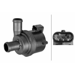 Auxiliary Water Pump Cooling Water Circuit HELLA 8TW358305-991 for AUDI &more..