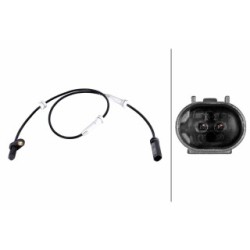 ABS Wheel Speed Sensor HELLA 6PU358216-561 for BMW OE 34526859602