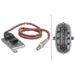 NOx Sensor  HELLA 6PN 358 186-061 for DAF 1793379