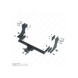 Fixed Flange Towbar for Iveco Daily Van 30-50 (With TP) 2014 Onwards