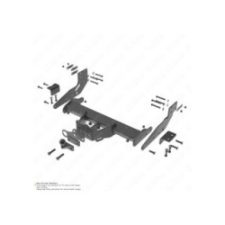 Flange Towbar Ford Transit Van 2014 Onwards