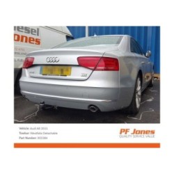 Westfalia Detachable Towbar for Audi A8 2010-2017