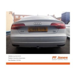 Westfalia Detachable Towbar for Audi A8 2010-2017