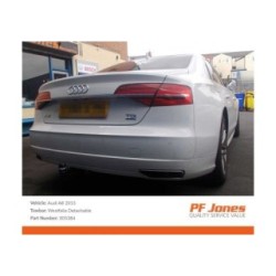 Westfalia Detachable Towbar for Audi A8 2010-2017