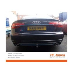 Westfalia Detachable Towbar for Audi A8 2010-2017