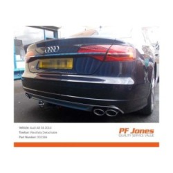 Westfalia Detachable Towbar for Audi A8 2010-2017