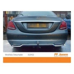 Westfalia Detachable Towbar for Mercedes C & more..