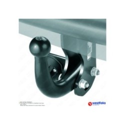 Westfalia Swan Neck Towbar for Nissan Kubistar, Renault Kangoo