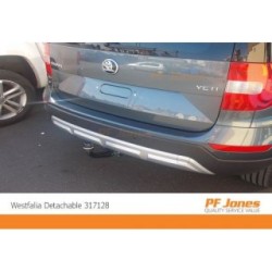 Westfalia Detachable Towbar for Skoda Yeti 2009-2017