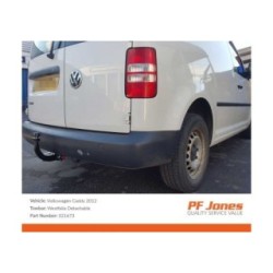 Westfalia Detachable Towbar for VW Caddy