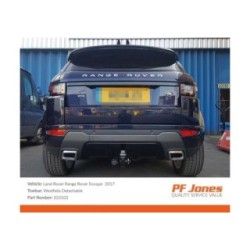 Westfalia Detachable Towbar for Range Rover Evoque 2011-2018