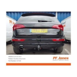 Westfalia Detachable Towbar for Audi Q5, Porsche Macan