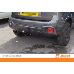 Brink Swan Neck Tow Bar for Fiat Panda Hatchback (312/319) 02/2012 Onwards