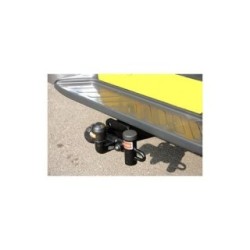 Witter Flange Towbars With Chrome Bumper for Nissan Navara 2005-2015