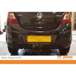 Witter Fixed Flange Tow bar for Vauxhall Corsa 2006-2014