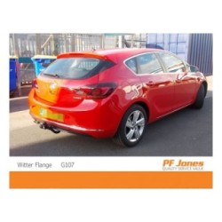 Witter Fixed Flange Tow bar for Vauxhall Astra Hatchback 2009-2015