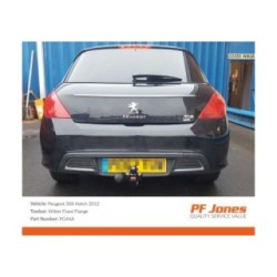 Witter Fixed Flange Towbar for Peugeot 308 Hatchback 2007-2013