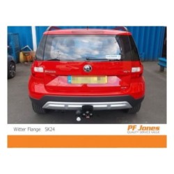 Witter Fixed Flange Tow bar for Skoda Yeti 2009-2017