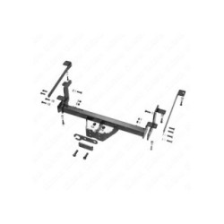 Van FWD without step ONLY Fixed Flange Towbar for Nissan NV400, Renault Master, Vauxhall Movano