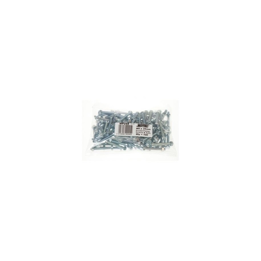 NUT & BOLT M5 x 35