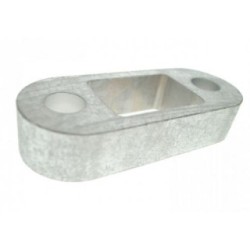 TOWBALL SPACER 1 inch BK