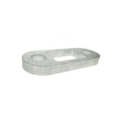TOWBALL SPACER 1/2 inch BK