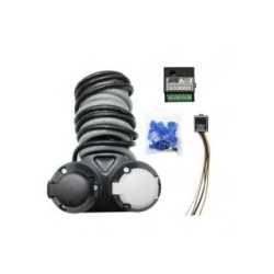 Towbar Universal Twin electrics kit