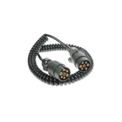 CONNECTING LEAD CURLY 3M 12N 2X7PIN PLUGS DP