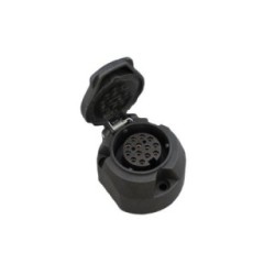 13 pin socket plastic c/w Microswitch and Fog cut off