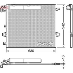 Buy AC Condenser DCN17057 for MERCEDES GL-CLASS M-CLASS R-CLASS
