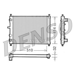 Buy Engine Cooling Radiator DRM09020 for FIAT BRAVA BRAVO MAREA