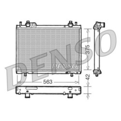 Buy Engine Cooling Radiator DRM09021 for FIAT BRAVA BRAVO MAREA