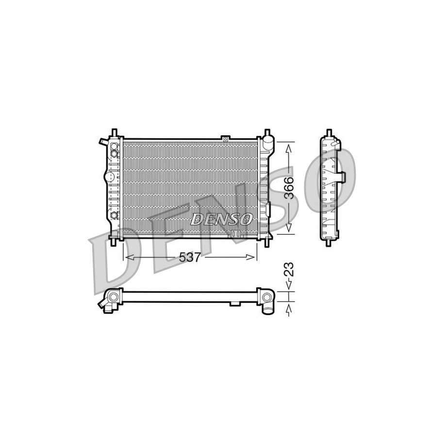 Buy Engine Cooling Radiator DRM20012 for VAUXHALL ASTRA ASTRAVAN