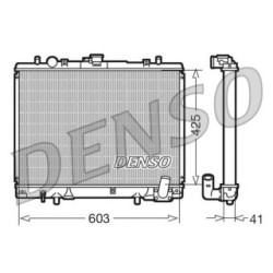 Buy Engine Cooling Radiator DRM45019 for MITSUBISHI COLTMR281023