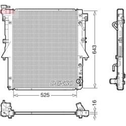 Buy Engine Cooling Radiator DRM45055 for MITSUBISHI L2001350A809