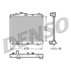 Buy Engine Cooling Radiator DRM47004 for SUZUKI SPLASH1770073KA0
