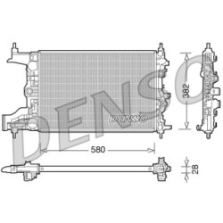 Buy Engine Cooling Radiator DRM20098 for VAUXHALL ASTRA CASCADA