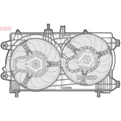 Buy Engine Cooling Fan DENSO DER13011 for LANCIA YPSILON51872079