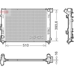 Buy Engine Cooling Radiator DENSO DRM46103 for NISSAN RENAULT