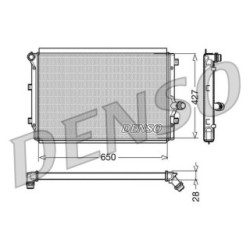 Buy Engine Cooling Radiator DRM32017 for AUDI SEAT SKODA VW