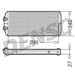 Buy Interior Heating Heat Exchanger DENSO DRR07005 for CITROEN
