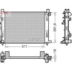 Buy Engine Cooling Radiator DENSO DRM37002 for DACIA RENAULT
