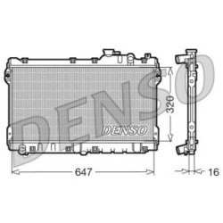Buy Engine Cooling Radiator DRM44015 for MAZDA MIATAB61P15200