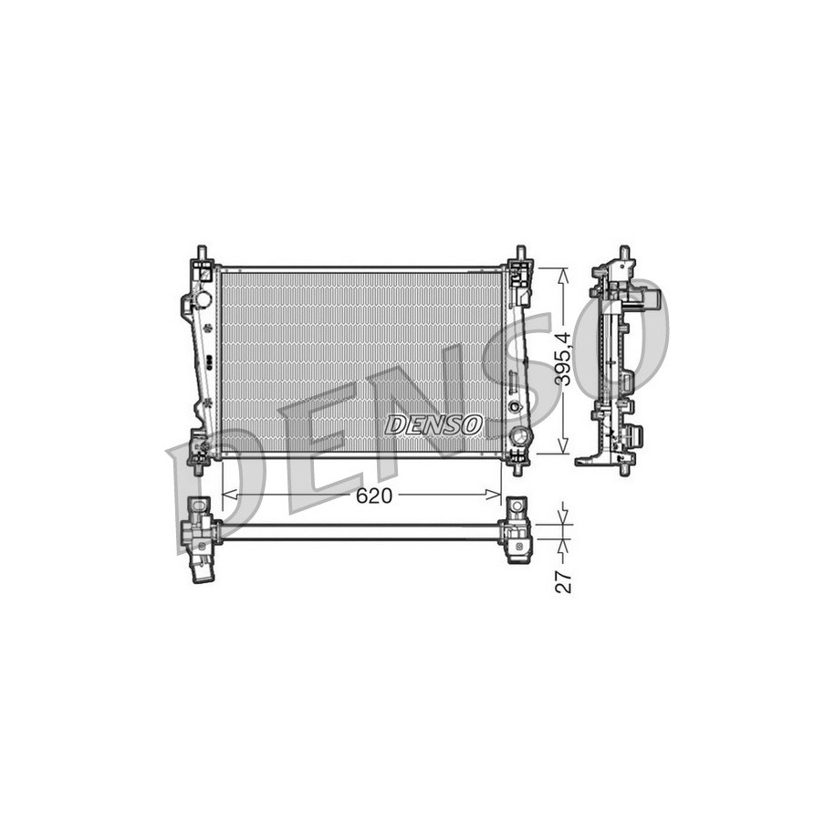 Buy Engine Cooling Radiator DRM01007 for ALFA ROMEO GIULIETTA