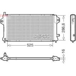 Buy Engine Cooling Radiator DRM46077 for MITSUBISHI OUTLANDER