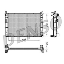 Buy Engine Cooling Radiator DRM10045 for FORD MAZDA1141490