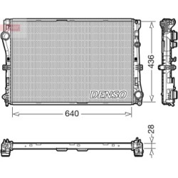 Buy Engine Cooling Radiator DRM17103 for MERCEDES0995002103
