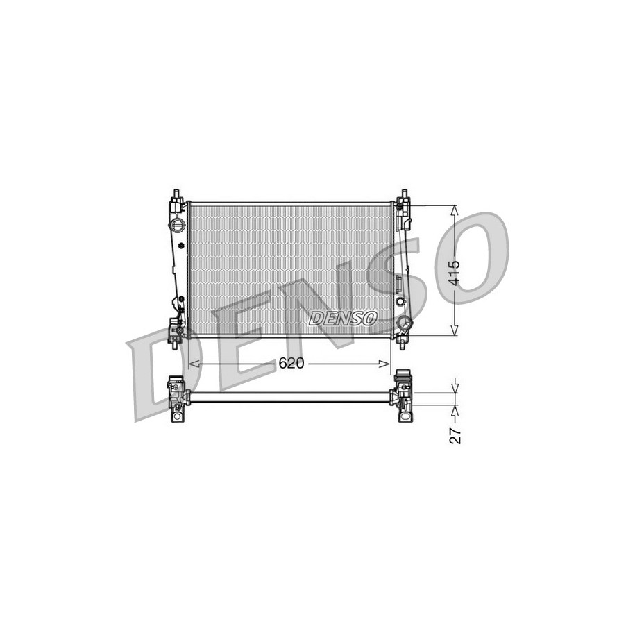 Buy Engine Cooling Radiator DRM09111 for ABARTH ALFA ROMEO