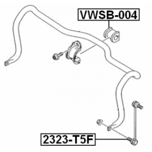 Mounting Stabiliser Bar - FEBEST VWSB004