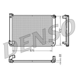 Buy Engine Cooling Radiator DENSO DRM51005 OE 1604120352